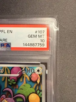 Pokemon TCG Ambipom Illustration PFL 107 PSA 10 Full Art Holo Ultra Rare - Image 3