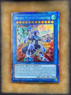 Yugioh Drytron Meteonis Quadrantids GEIM-EN030 Collector Rare 1st Ed NM - Image 1