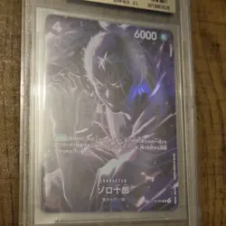BGS 9.5 Zoro Juurou ST18-004 SP Parallel Legacy of the Master ONE PIECE Card JP - Image 4