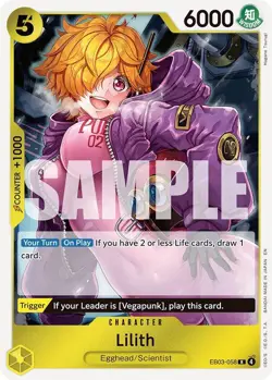 One Piece TCG - [EB-03-EB03-058] - Lilith (Foil) Extra Booster: One Piece Her... - Image 1