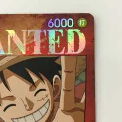 ONE PIECE Card Monkey D. Luffy ST01/012P1 SR B Rank with Minor Edge Wear Japan - Image 3
