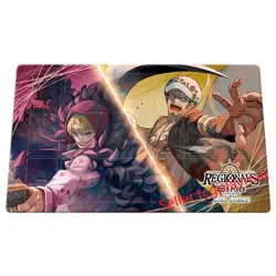 Donquixote Rosinante Trafalgar Law One Piece Playmat With Zones Card Game _xmq8 - Image 1