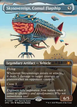 Skysovereign, Consul Flagship - Borderless - MTG: Special Guests - Near Mint - Image 1