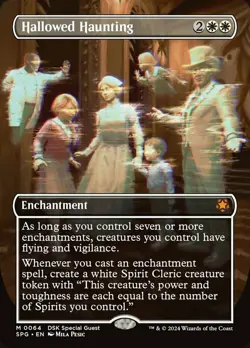 Hallowed Haunting - Borderless - MTG: Special Guests - Near Mint - Image 1
