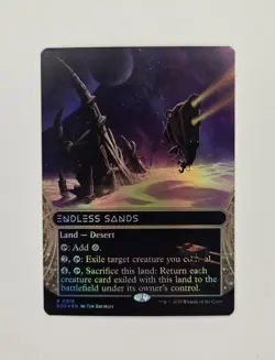 Endless Sands Borderless Foil 15 MTG Edge of Eternities: Stellar Sights - Image 1