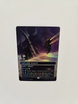 Endless Sands Borderless Foil 15 MTG Edge of Eternities: Stellar Sights - Image 5