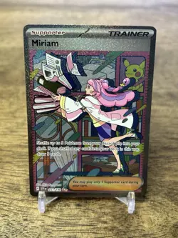 Pokemon TCG Miriam 251/198 SV01: Scarlet & Violet Base Set SIR Full Art Holo - Image 1