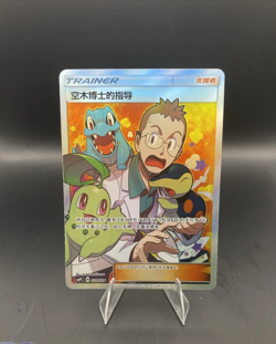 Pokemon TCG S-Chinese Elm's Lect 030/024 CSMPiC Party of Battle Prize Card Mint - Image 1