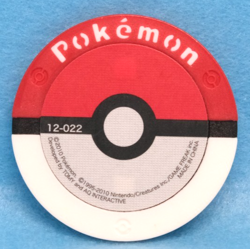 Unown Pokemon Battrio Coin 12-022 2010 Vintage Gamefreak Nintendo Japanese F/S - Image 2