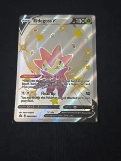 Eldegoss V SWSH084 SWSH: Black Star Promo Holo Rare Pokemon TCG Near Mint - Image 1