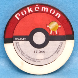 Riolu Pokemon Battrio Coin 05-042 2010 Vintage Gamefreak Nintendo Japanese F/S - Image 2