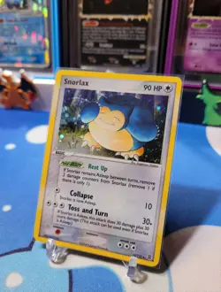 Pokemon Snorlax Holo #15 NM Fire Red Leaf Green - Image 2