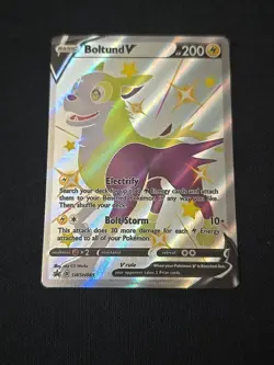 Boltund V SWSH085 SWSH: Black Star Promo Holo Rare Pokemon TCG Near Mint - Image 1