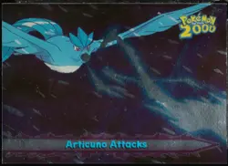topps Pokemon The Movie 2000 Holo Foil #38 Articuno Attacks - Image 1