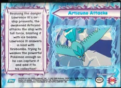 topps Pokemon The Movie 2000 Holo Foil #38 Articuno Attacks - Image 2