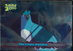 topps Pokemon The Movie 2000 Holo Foil #63 The Titans Awaken Articuno - Image 1