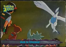 topps Pokemon The Movie 2000 Holo Foil #46 Ash is Chosen! Lugia - Image 1