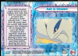 topps Pokemon The Movie 2000 Holo Foil #46 Ash is Chosen! Lugia - Image 2