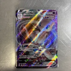 Mew VMAX 114/264 Swsh08: Fusion Strike Ultra Rare Holo Pokemon TCG Near Mint - Image 1