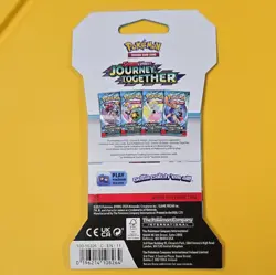 Pokemon TCG: Journey Together Sleeved Booster Pack - Factory Sealed Random Art - Image 2