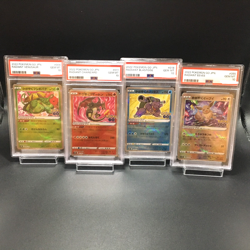 PSA 10 Pokemon GO Radiant Charizard Blastoise Venusaur Eevee Set Japanese - Image 1
