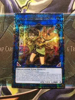 *** AUSSA THE EARTH CHARMER, IMMOVABLE *** STARLIGHT RARE IGAS-EN048 YUGIOH! - Image 1