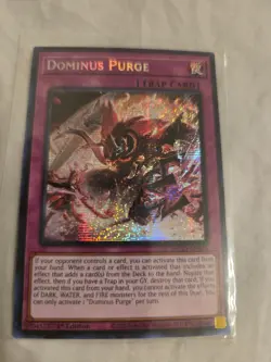Dominus Purge MP25-EN095 Prismatic Secret Rare 2025 Mega Pack Yugioh - Image 1
