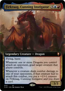 Firkraag, Cunning Instigator (Extended Art) Commander Legends: Battle for Bal... - Image 1