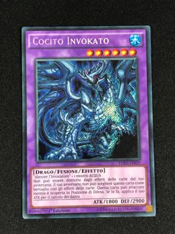 YUGIOH INVOKED COCYTUS FUEN-EN029 1ST SECRET ITALIAN - Image 1