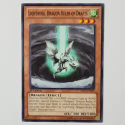 Lightning, Dragon Ruler of Draft - LTGY-EN098 - HP - Common - 1st ed - Yugioh - Image 1