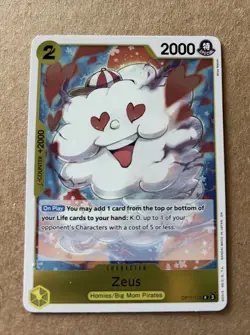 One Piece A Fist of Divine Speed - Zeus - Rare Foil - OP11-106 - Image 2