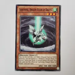 Lightning, Dragon Ruler of Draft - LTGY-EN098 - HP - Common - Unlimited - Yugioh - Image 1
