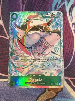 Megalo (Alternate Art) EB04-018 One Piece CCG: The Azure Sea's Seven - Image 1