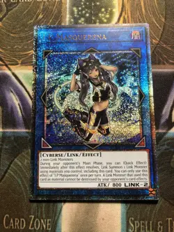 *** I:P MASQUERENA *** QUARTER CENTURY SECRET RARE BLMR-EN085 QCR YUGIOH! - Image 1