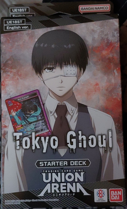 Bandai Union Arena Tokyo Ghoul Starter Deck English Ken Kaneki Touka Kirishima - Image 1