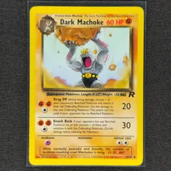Dark Machoke - 40/82 - Uncommon - Team Rocket - Pokemon Card - NM/M - Image 1