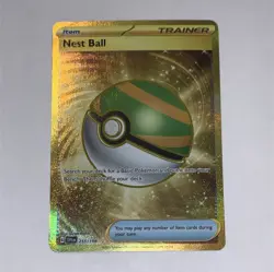 Pokemon Nest Ball 255/198 SV01 Scarlet & Violet Hyper Rare Holo Trainer Card - Image 1