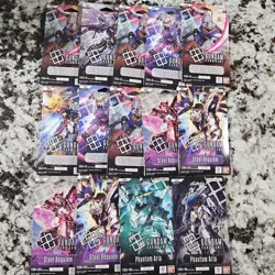 (14) X Newtype Rising Steel Requiem ARIA Gundam Card Game Pack Boosters GD01 - Image 1