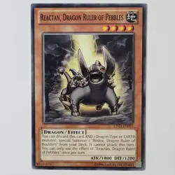Reactan, Dragon Ruler of Pebbles - LTGY-EN095 - LP - Common - Unlimited - Yugioh - Image 1