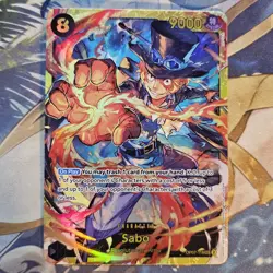 Sabo OP07-118 SEC 500 Years in the Future One Piece Card Game NEAR MINT OP TCG - Image 1