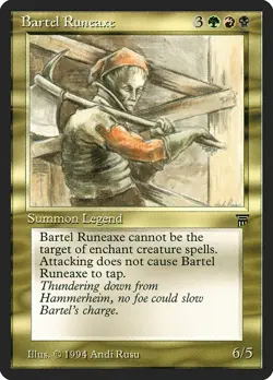 Bartel Runeaxe - LP - Legends - Image 1