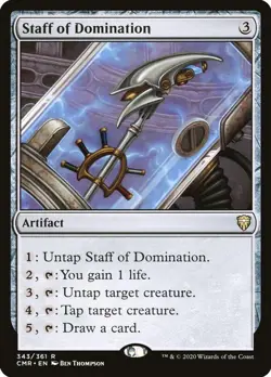 Staff of Domination Commander Legends NM - Image 1