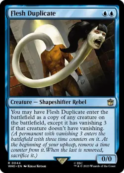 Flesh Duplicate WHO 44 MTG Universes Beyond: Doctor Who Rare EN NM - Image 1