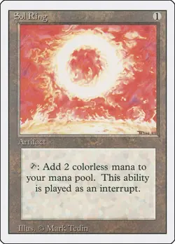 Sol Ring - 7 - LP - Revised Edition - Image 1