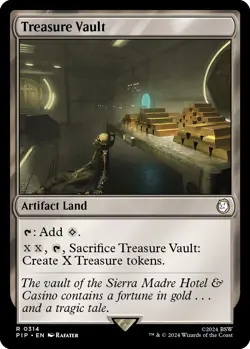 Treasure Vault PIP 314 MTG Universes Beyond: Fallout Rare EN NM - Image 1