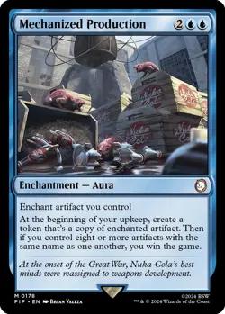Mechanized Production PIP 178 MTG Universes Beyond: Fallout Mythic EN NM - Image 1