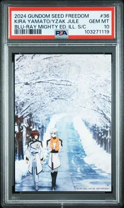 [PSA10] ya14 Psa10 No.36 47 Prefecture Local Visual Illustration Card Mobile Sui - Image 1