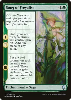 Song of Freyalise - 179 - NM - Dominaria - Image 1