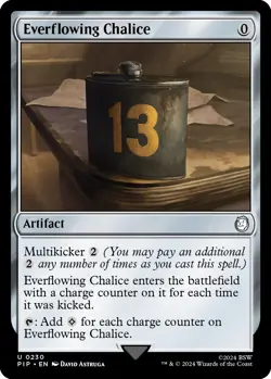 Everflowing Chalice PIP 230 MTG Universes Beyond: Fallout Uncommon EN NM - Image 1