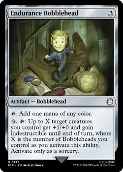 Endurance Bobblehead PIP 132 MTG Universes Beyond: Fallout Uncommon EN NM - Image 1
